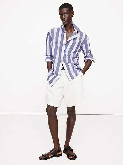 Relaxed-Fit Summerweight Cotton Shirt