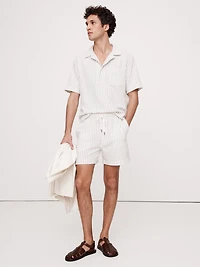 Stripe Terry Polo