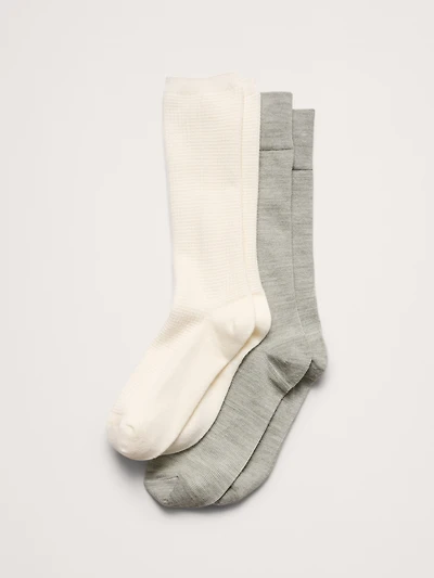 Breathe Merino Sock 2-Pack