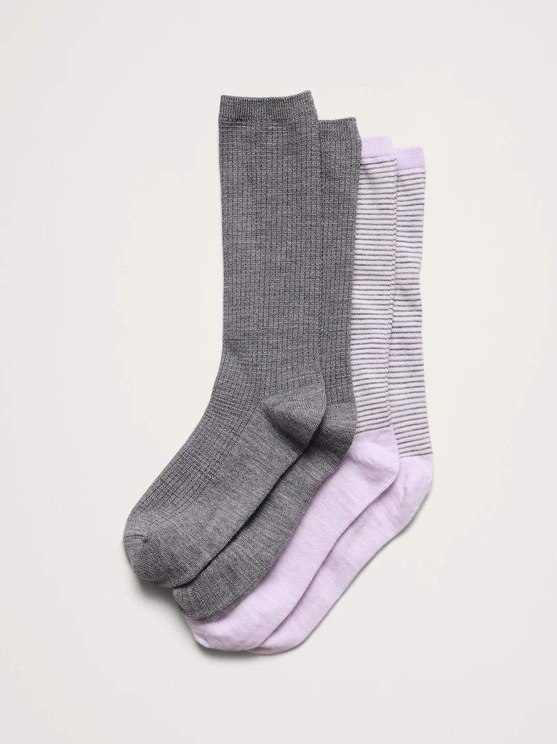 Breathe Merino Sock 2-Pack