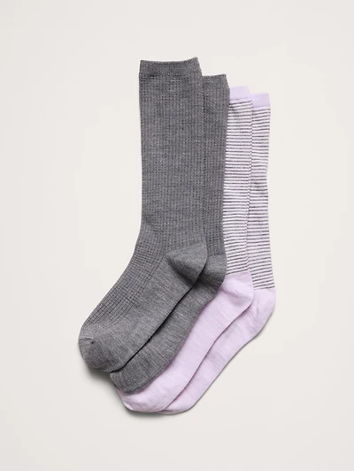 Breathe Merino Sock 2-Pack