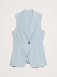 Hourglass Tencel™-Linen Vest