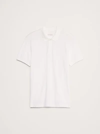 Sun-Faded Pique Polo