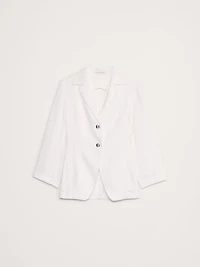 Slim Linen Blazer