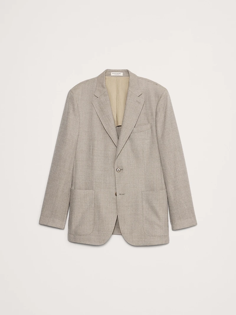 Italian Wool Ventile Suit Jacket