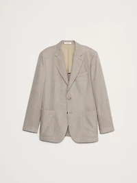 Italian Wool Ventile Suit Jacket