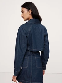 Ultra-Cropped Denim Jacket