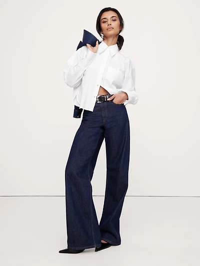 The Boxy Crop Shirt