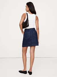 Denim Mini Skirt