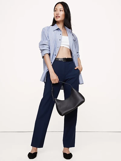 High-Rise Modern Slim Refined Ankle Pant