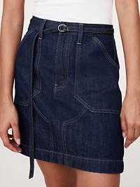 Denim Mini Skirt