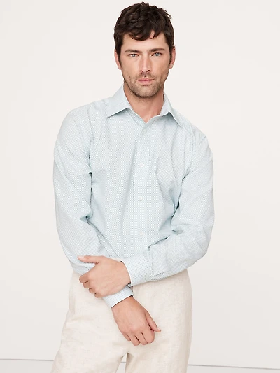 Standard-Fit Wrinkle-Resistant Dress Shirt