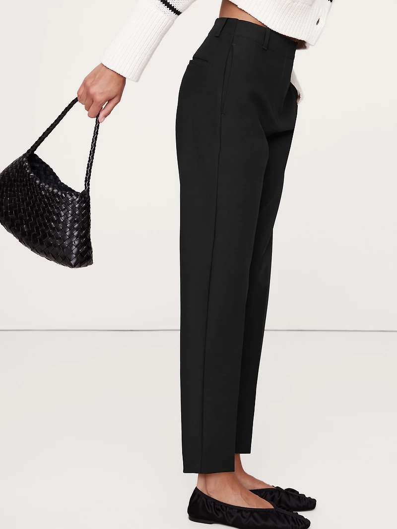 High-Rise Modern Slim Refined Ankle Pant