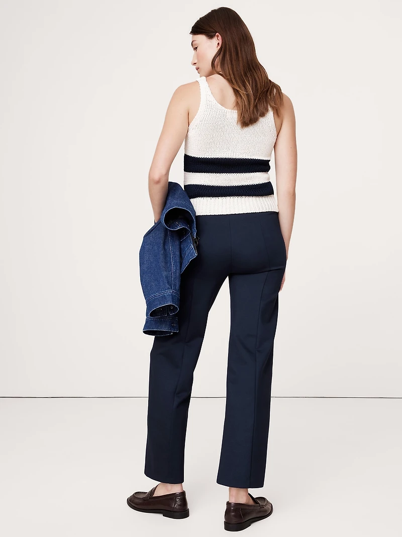 Straight Everywhere Ponte Ankle Pant