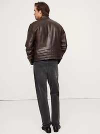 Leather Biker Jacket