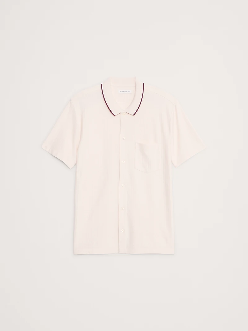 Herringbone Resort Shirt