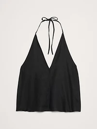 Linen Halter Top