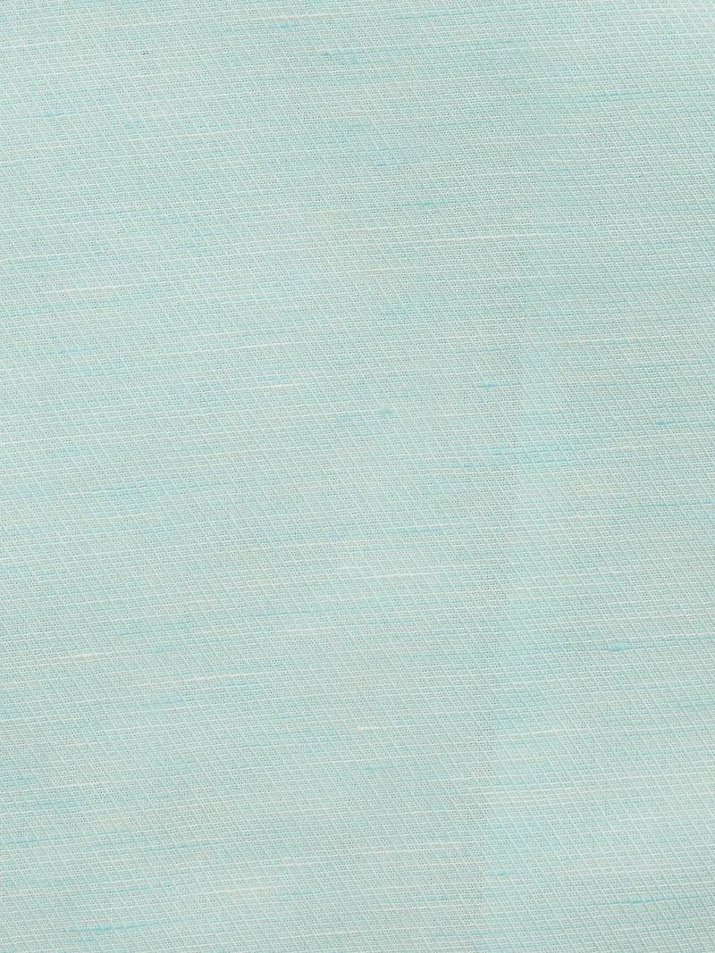 Slim-Fit Linen-Cotton Dress Shirt