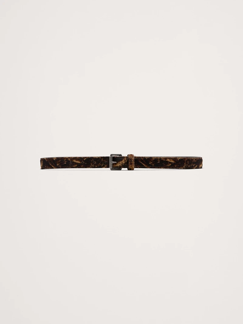 Distressed Trouser Belt