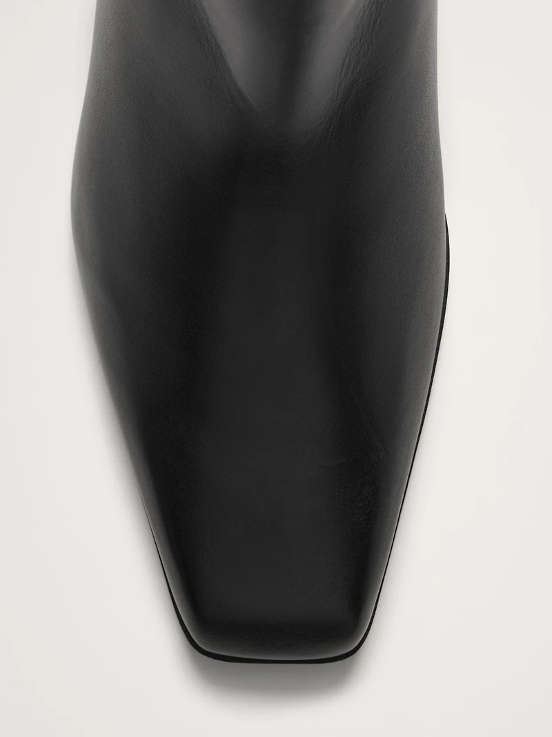 Italian Leather Ankle Boot