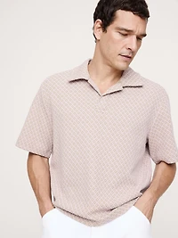 GEO JACQUARD POLO