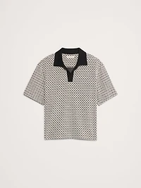 GEO JACQUARD POLO