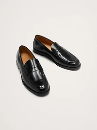 LEATHER PENNY LOAFER