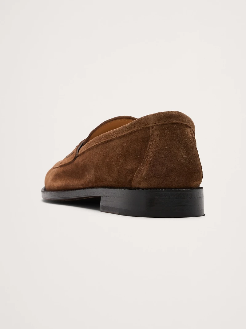 Suede Penny Loafer