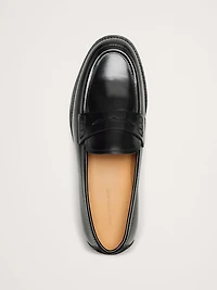 LEATHER PENNY LOAFER