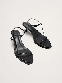 Kitten-Heel Sandal