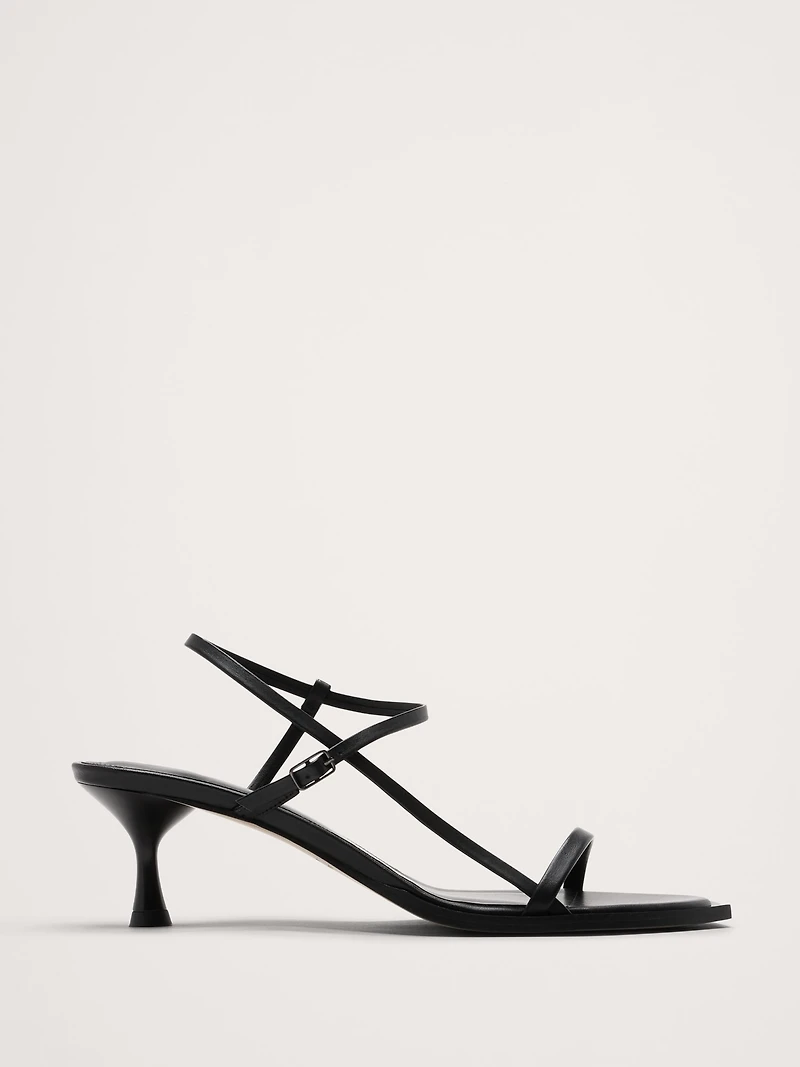 Kitten-Heel Sandal