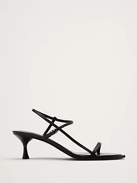 Kitten-Heel Sandal