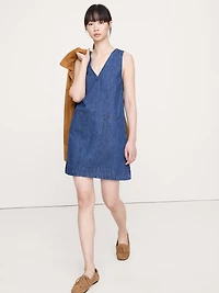 Denim Shift Dress