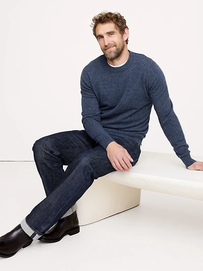 CASHMERE CREW-NECK SWEATER