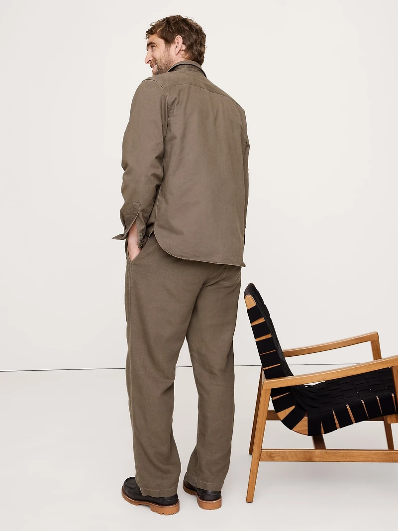 HEAVY TWILL OVERSHIRT