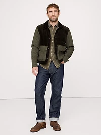 OVERSIZED-FIT WASHED COTTON POPLIN SHIRT
