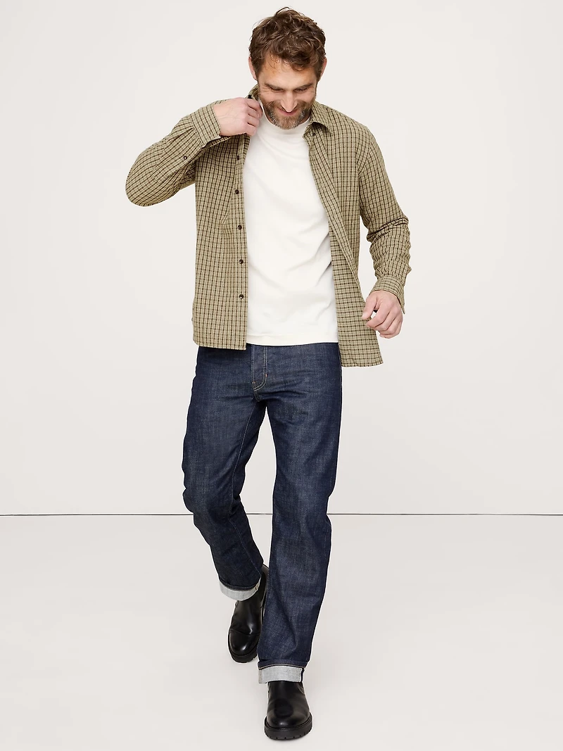 Standard-Fit Flannel Shirt