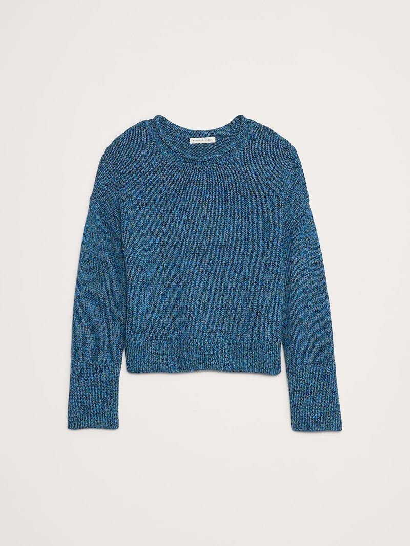 Cotton Roll-Neck Sweater