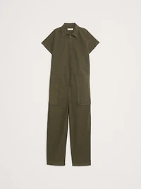 Canvas Utility Jumpsuit