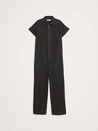 Canvas Utility Jumpsuit