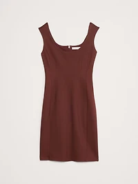 Everywhere Ponte Scoop-Neck Sheath Dress