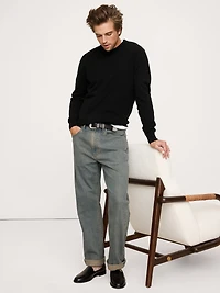 CASHMERE CREW-NECK SWEATER