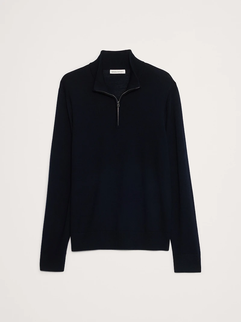 Merino Half-Zip Sweater