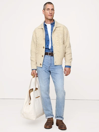 Patchwork Donegal Cardigan