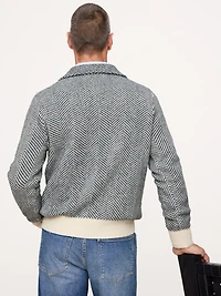 Herringbone Sweater Polo