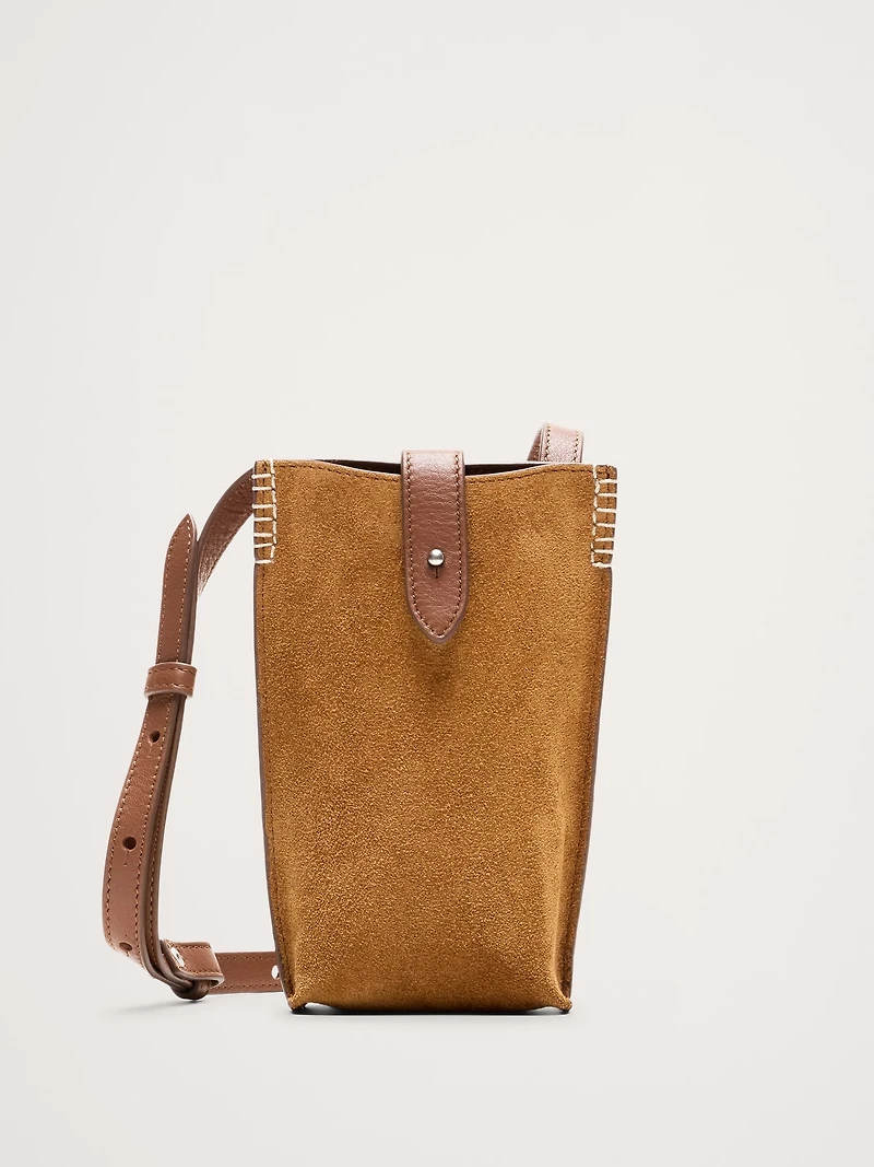 Italian Leather Crossbody Pouch