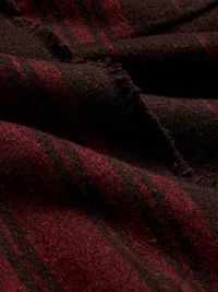 Double-Faced Wool-Blend Parka Coat