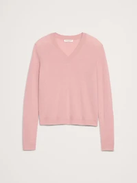 Lightweight Cashmere V-Neck Sweater