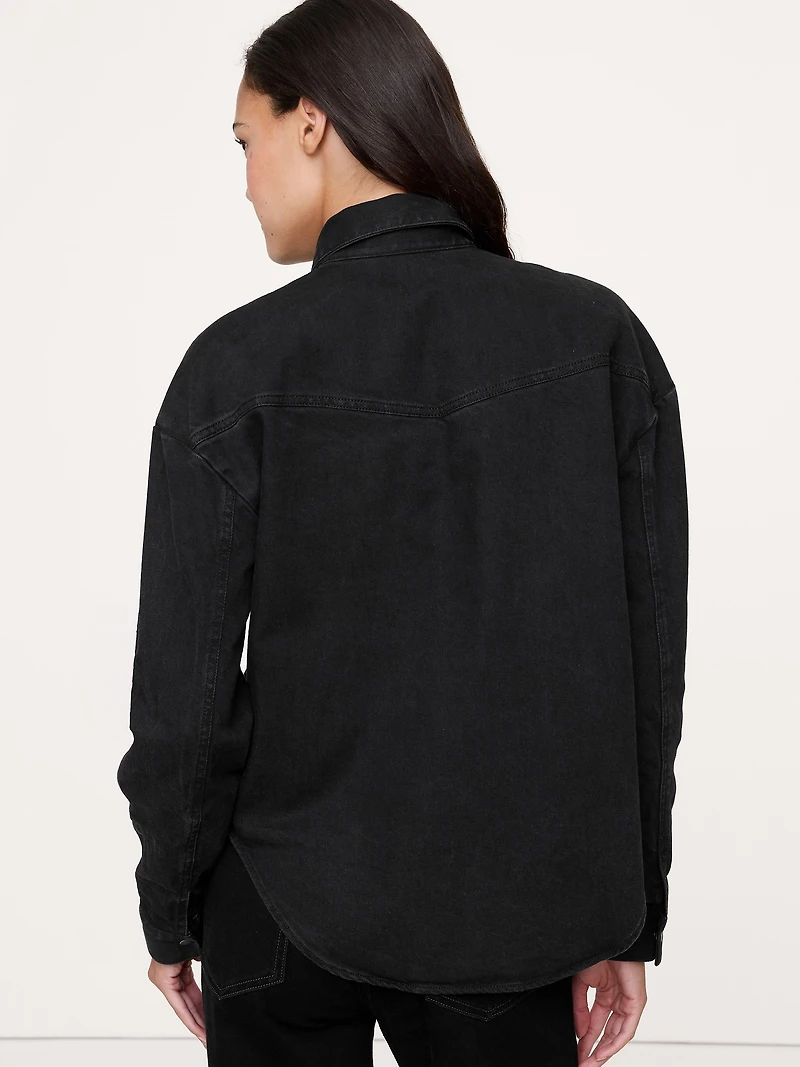 Denim Western Shirt