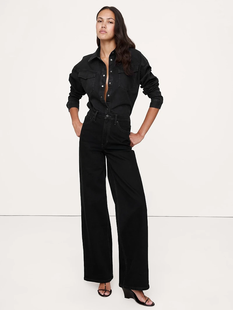 Denim Western Shirt